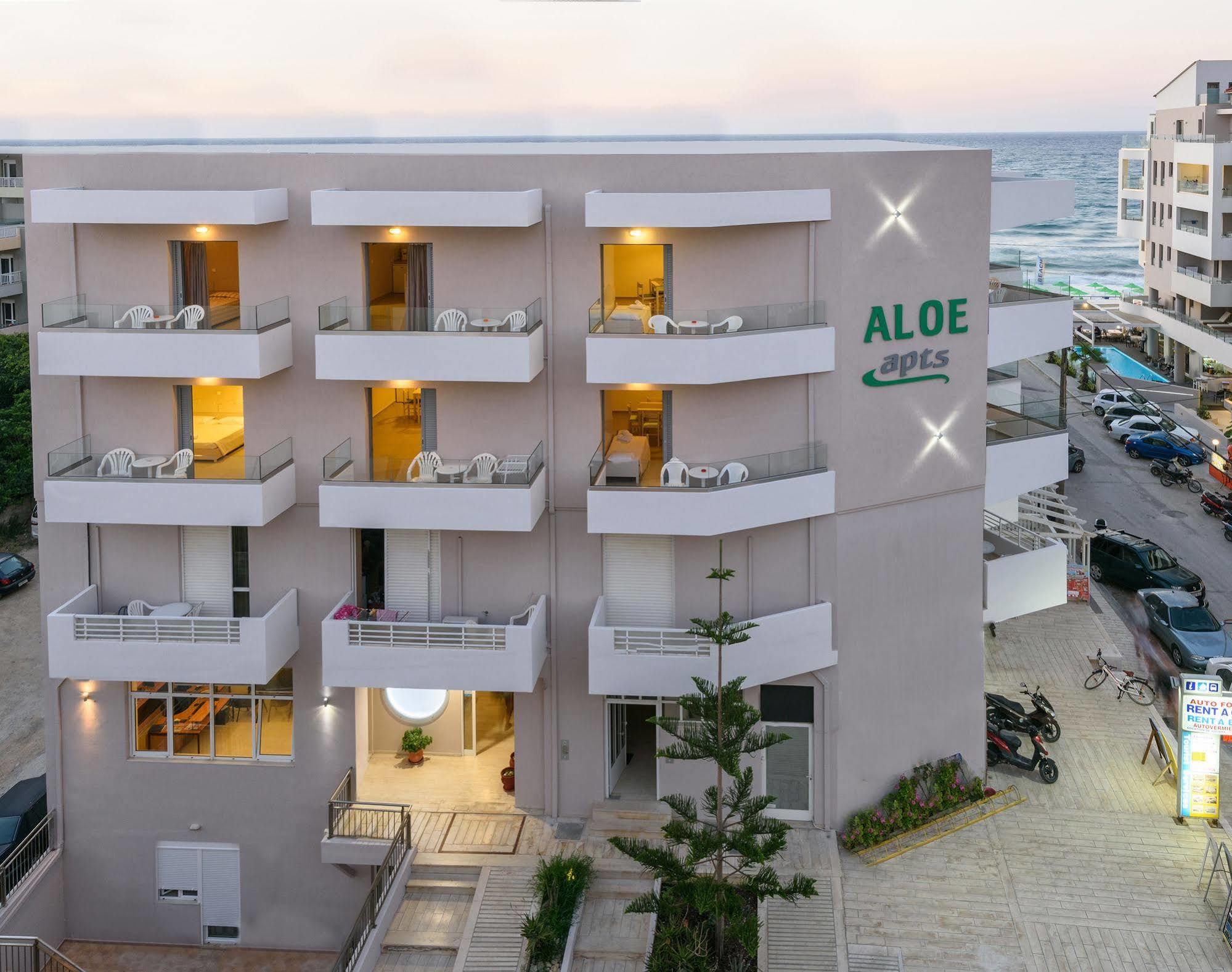 Aloe Apartments Rethymno Exterior foto